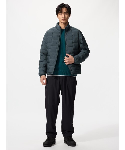 ノンキルトダウンジャケット パフテックジャケットノンキルト｜ユニクロの通販｜&mall（アンド