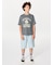 エアリズムコットングラフィッククルーネックTシャツ