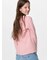 GIRLS リブクルーネックTシャツ