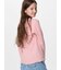 GIRLS リブクルーネックTシャツ