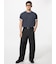 ジャージーバレルレッグパンツ