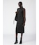ダブルフェイスニットワンピース