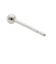 【新品】 Pt900 ピアス 丸玉 2ｍｍ ボール Pt900プラチナ シルバー レディース