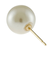 【新品】 K18 ピアス 貝パール 8mm イミテーションパール スタッド 18金 K18ゴールド ゴールド ホワイト レディース
