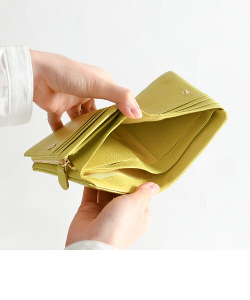 シボレザー 二つ折り財布｜ドゥ・セーの通販｜&mall（アンドモール