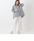 ギンガムチェックスモックブラウス[61713448]natural mist