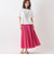 ウエストリブフレアスカート[41415137]natural mist