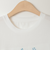 フラワーエンブロイダリーTシャツ[30111315]natural mist