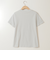 ビーズ&ロゴエンブロイダリーTシャツ[30111316]natural mist