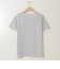 スパンコールアクセント刺繍Tシャツ[30111317]natural mist