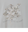 スパンコールアクセント刺繍Tシャツ[30111317]natural mist