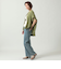 ドロストラウンドヘムブラウス[41413484]natural mist