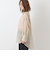 オーバーシルエットシアーブラウス[40813305]natural mist