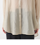 オーバーシルエットシアーブラウス[40813305]natural mist