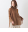 オーバーシルエットシアーブラウス[40813305]natural mist