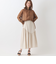 オーバーシルエットシアーブラウス[40813305]natural mist
