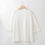 スリットヘムロゴ入りプルオーバー  [41411365]natural mist
