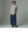 スリットヘムロゴ入りプルオーバー  [41411365]natural mist