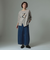 スリットヘムロゴ入りプルオーバー  [41411365]natural mist