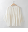 ステッチ刺繍コットンブラウス  [41713468]natural mist