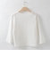 アイレットレースボレロブラウス  [41713469]natural mist
