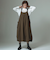 ドロストデザインワンピース  [91916305]natural mist