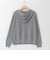 ワッフルニットフーディーカーディガン  [41412463]natural mist