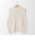 トマトデザインニットベスト  [41412472]natural mist