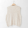 トマトデザインニットベスト  [41412472]natural mist