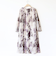 フラワーアートプリーツワンピース[41416355]natural mist