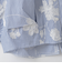 フラワー刺繍ボリュームシルエットブラウス  [30113672]natural mist