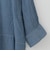 【洗える】コットンシアーピンタックデニムシャツ  [71213629]natural mist