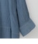 【洗える】コットンシアーピンタックデニムシャツ  [71213629]natural mist