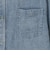【洗える】コットンシアーデニムシャツ  [71213630]natural mist