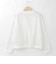レースデザインコットンブルゾン  [30114410]natural mist