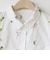 刺繍デザインコットンブラウス  [30113699]natural mist