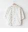 刺繍デザインコットンブラウス  [30113699]natural mist