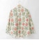 フラワープリントコットンブラウス  [41413761]natural mist