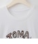 TOMA DOGアートプリントTシャツ  [22011535]natural mist