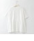 カットワークレースドッキングTシャツ  [22011546]natural mist