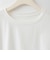 カットワークレースドッキングTシャツ  [22011546]natural mist