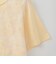 フラワー刺繍シアージョイントTシャツ  [41411521]natural mist