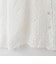 コットンレースデザインブラウス  [41413771]natural mist