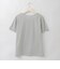 リーフ刺繍シアージョイントTシャツ  [41411520]natural mist