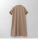 リブジョイントオープンカラーワンピース  [61716372]natural mist