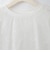 エンブロイダリーコットンシアーTシャツ  [22011545]natural mist