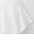 エンブロイダリーコットンシアーTシャツ  [22011545]natural mist