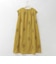 フラワー刺繍コットンリネンワンピース  [61716365]natural mist