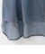 【洗える】デニムシアーオーバーシルエットブラウス  [71213792]natural mist