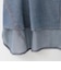 【洗える】デニムシアーオーバーシルエットブラウス  [71213792]natural mist